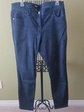 Olsen Skinny Jeans in Navy Blue - Women’s Stretch Skinny